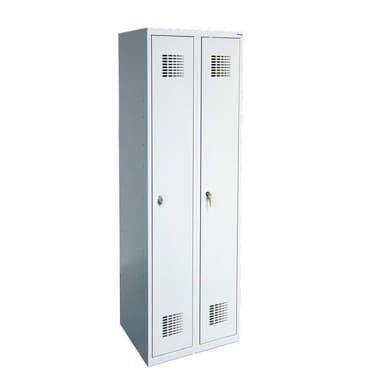 Secureo Garderobenschrank 2 Abteile